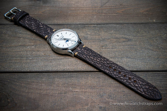 Watch strap, watch band, leather watch strap, leather watch band, finwatchstraps