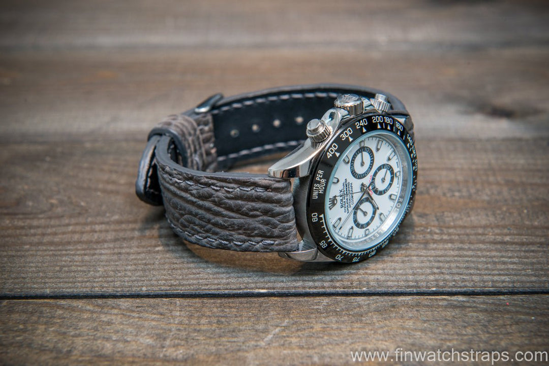 Watch strap, watch band, leather watch strap, leather watch band, finwatchstraps