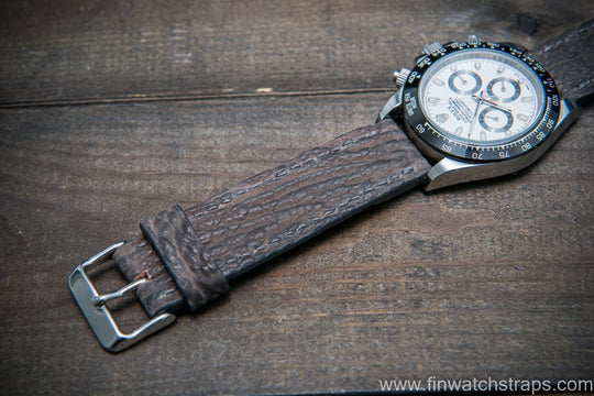 Watch strap, watch band, leather watch strap, leather watch band, finwatchstraps