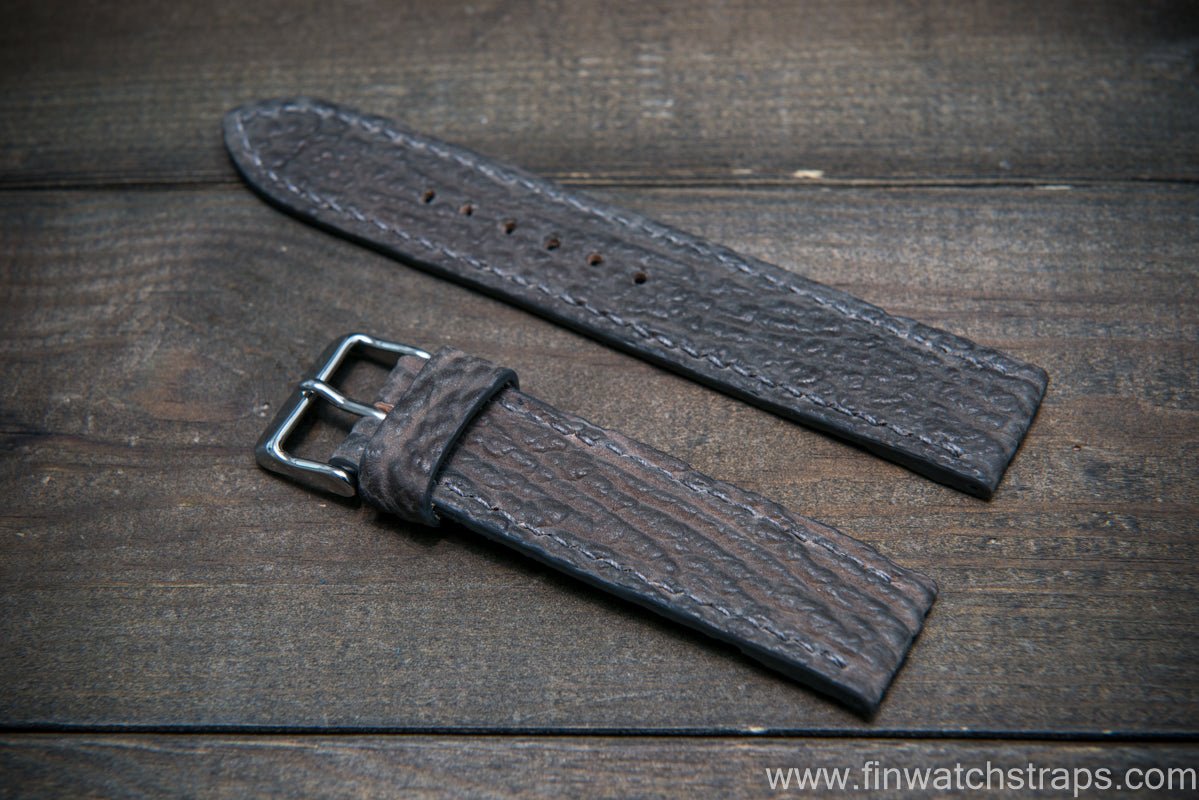 Watch strap, watch band, leather watch strap, leather watch band, finwatchstraps