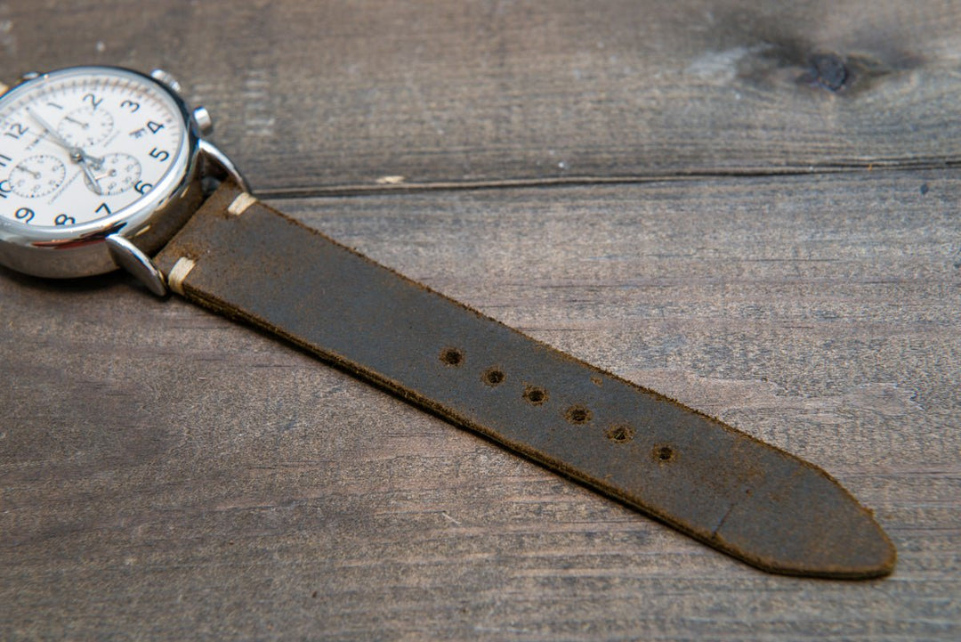 Watch strap, watch band, leather watch strap, leather watch band, finwatchstraps