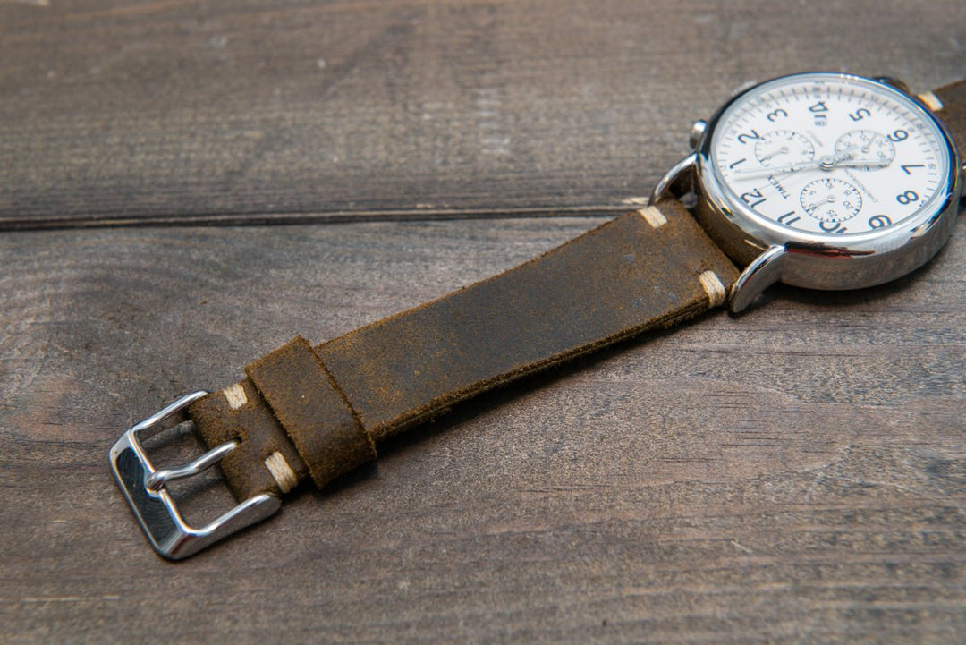 Watch strap, watch band, leather watch strap, leather watch band, finwatchstraps