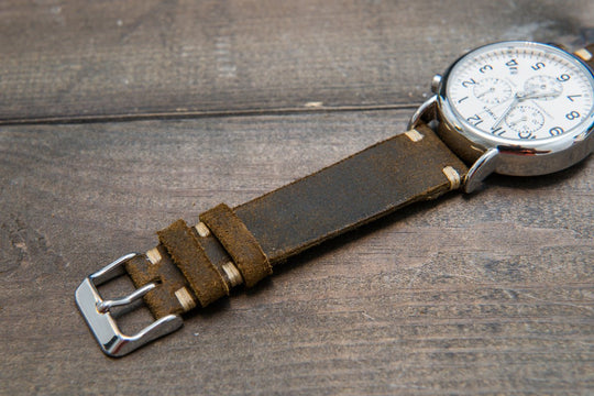 Watch strap, watch band, leather watch strap, leather watch band, finwatchstraps