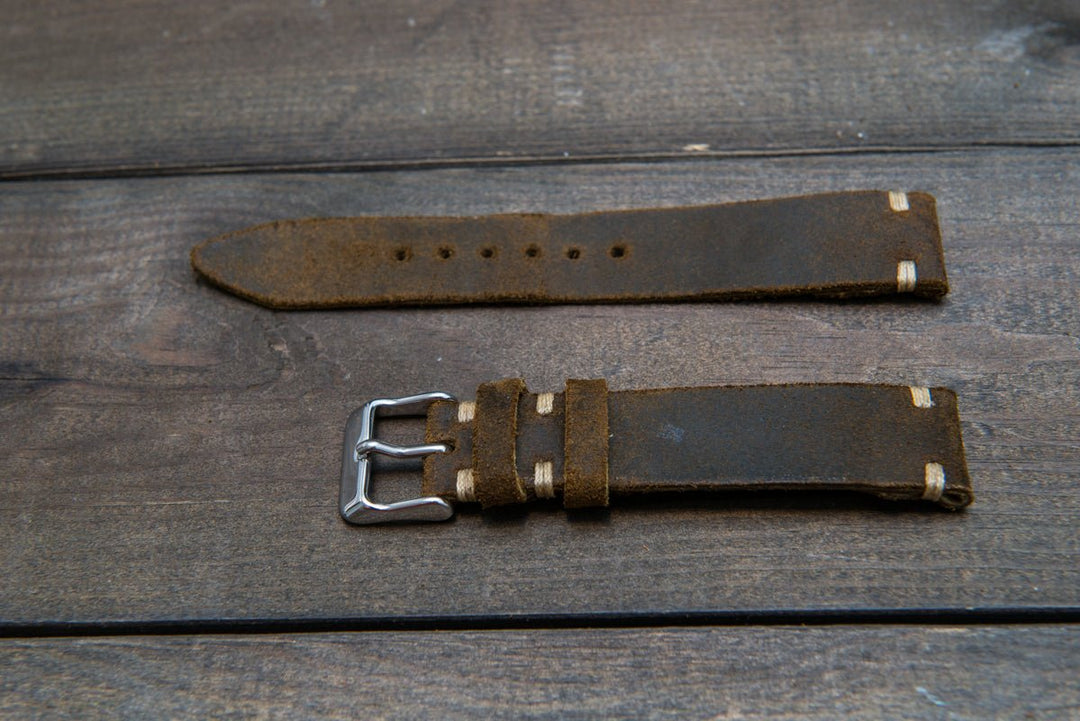 Watch strap, watch band, leather watch strap, leather watch band, finwatchstraps