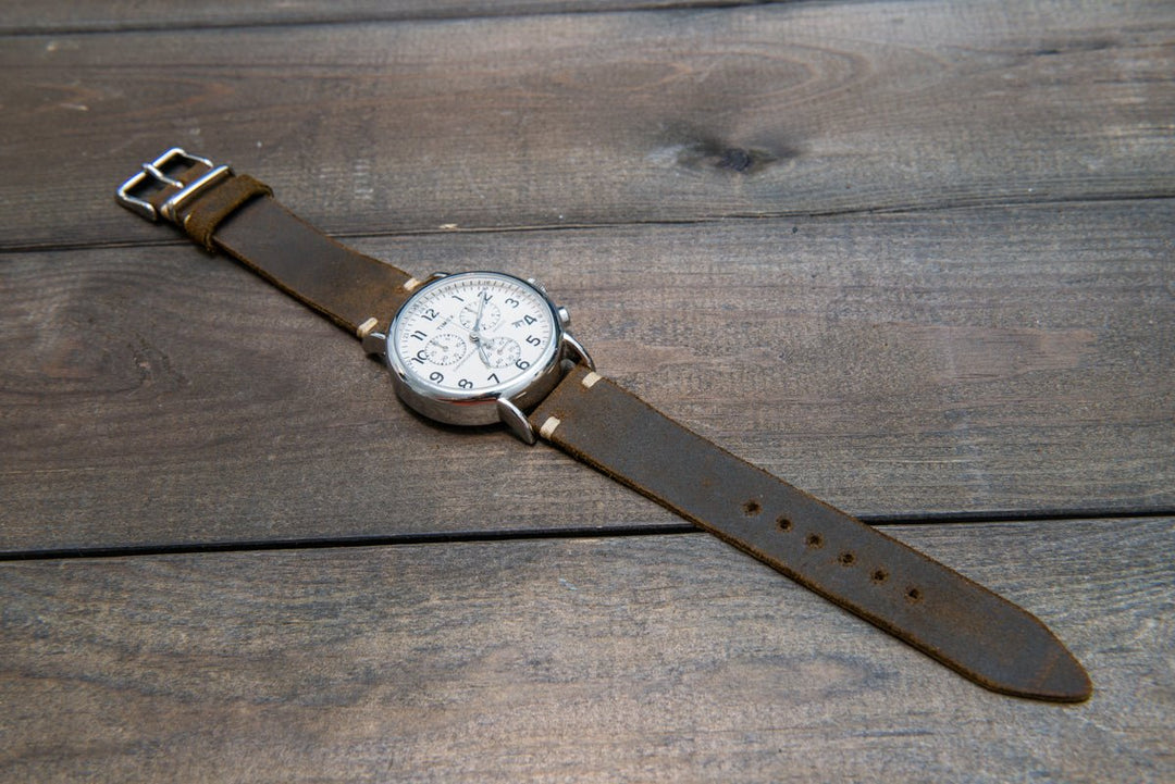 Watch strap, watch band, leather watch strap, leather watch band, finwatchstraps