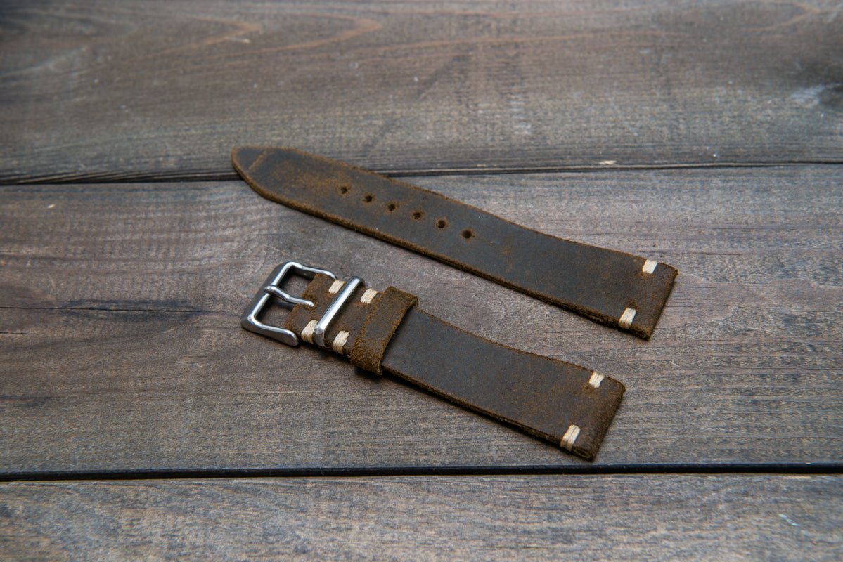 Watch strap, watch band, leather watch strap, leather watch band, finwatchstraps