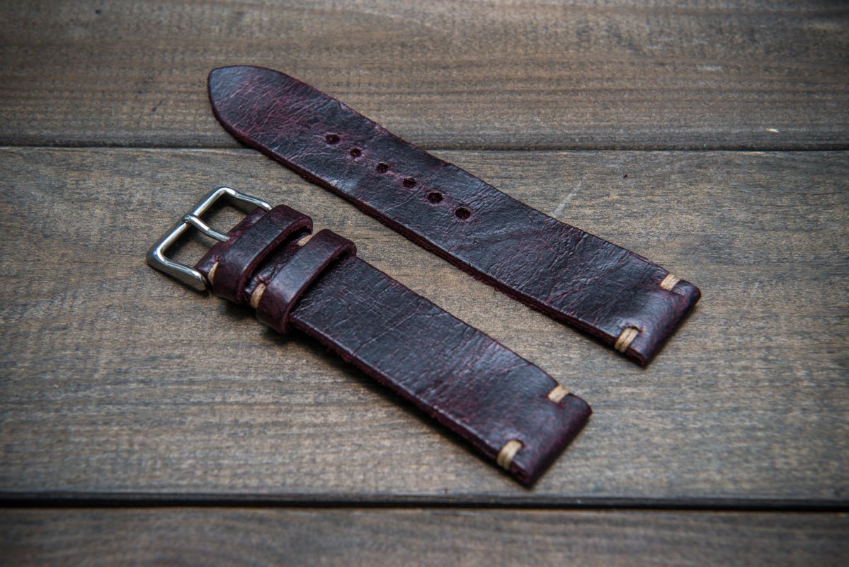 Watch strap, watch band, leather watch strap, leather watch band, finwatchstraps