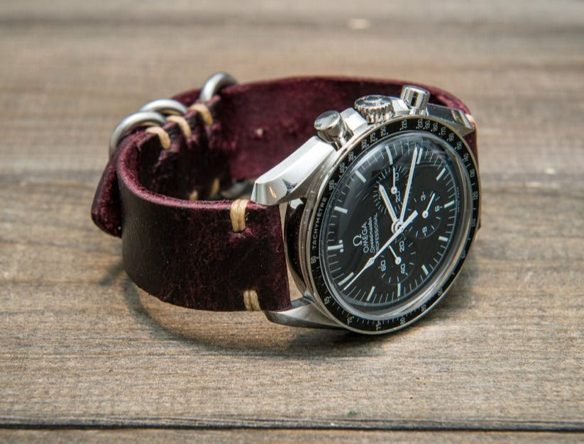 Watch strap, watch band, leather watch strap, leather watch band, finwatchstraps