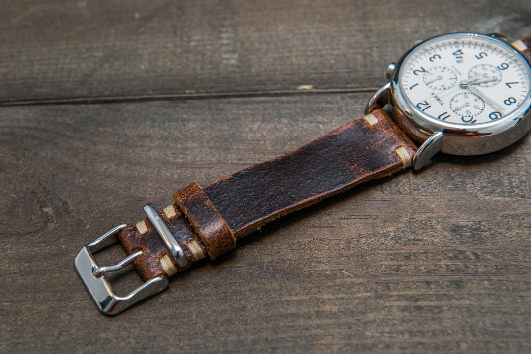Watch strap, watch band, leather watch strap, leather watch band, finwatchstraps