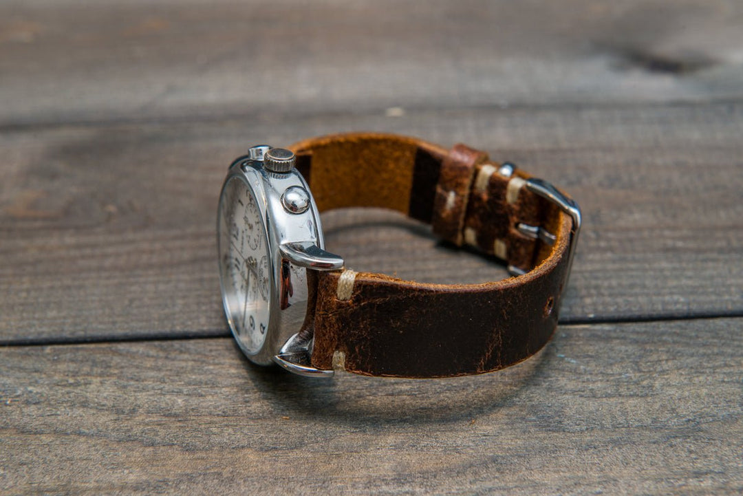 Watch strap, watch band, leather watch strap, leather watch band, finwatchstraps