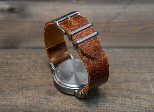 Watch strap, watch band, leather watch strap, leather watch band, finwatchstraps