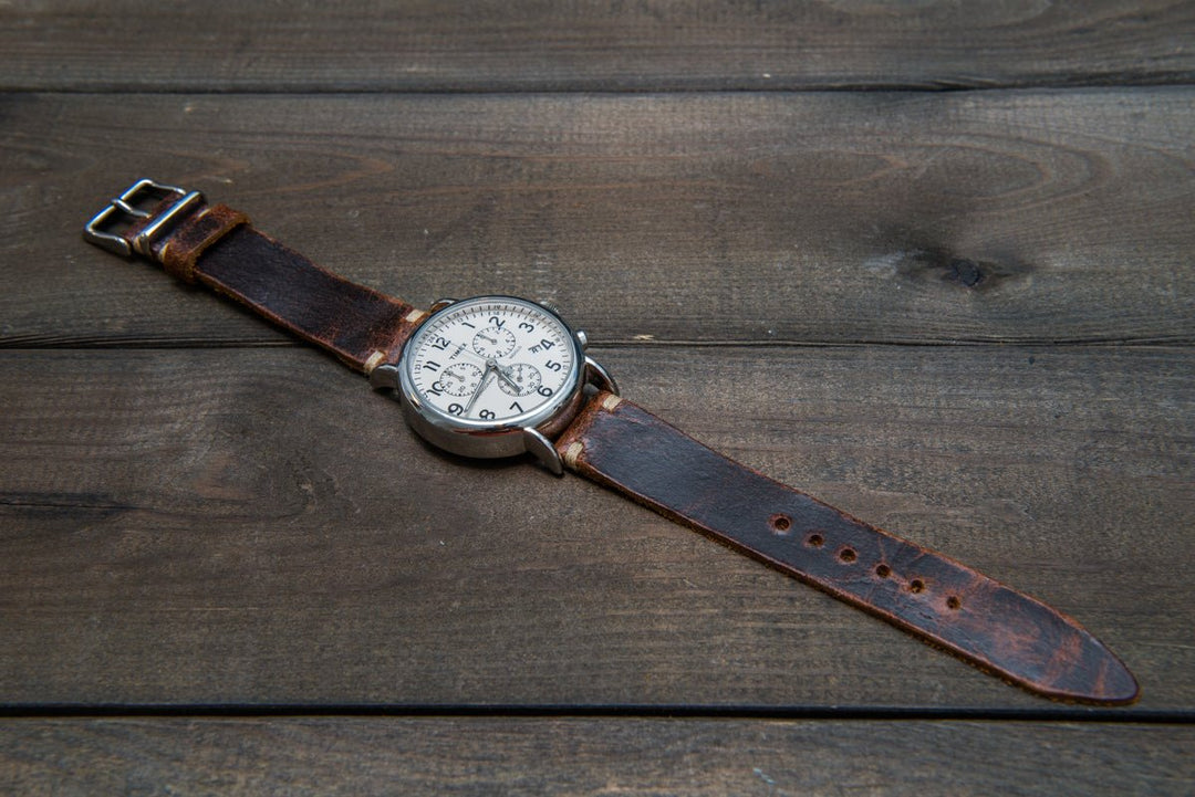 Watch strap, watch band, leather watch strap, leather watch band, finwatchstraps