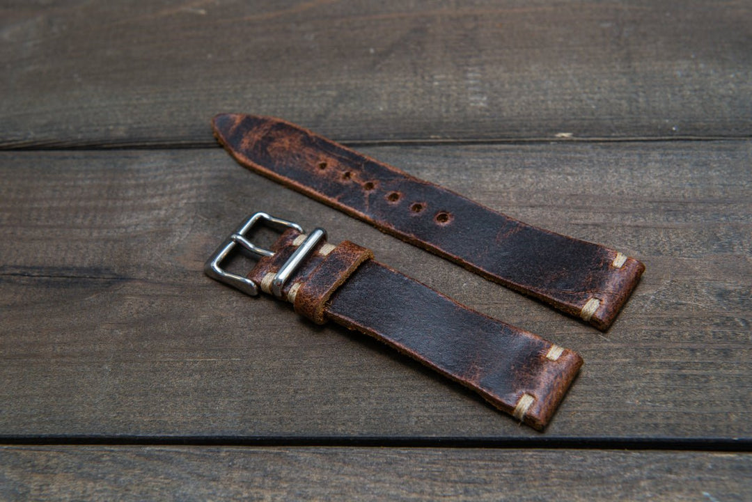 Watch strap, watch band, leather watch strap, leather watch band, finwatchstraps