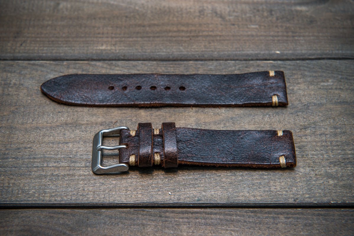 Watch strap, watch band, leather watch strap, leather watch band, finwatchstraps