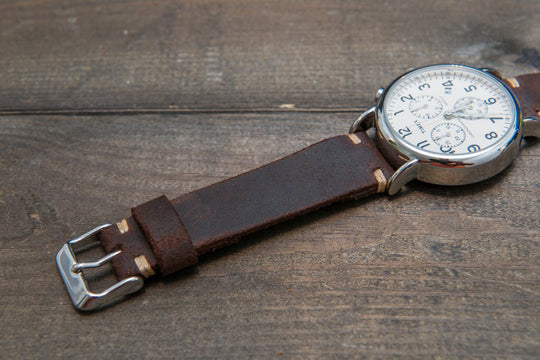 Watch strap, watch band, leather watch strap, leather watch band, finwatchstraps