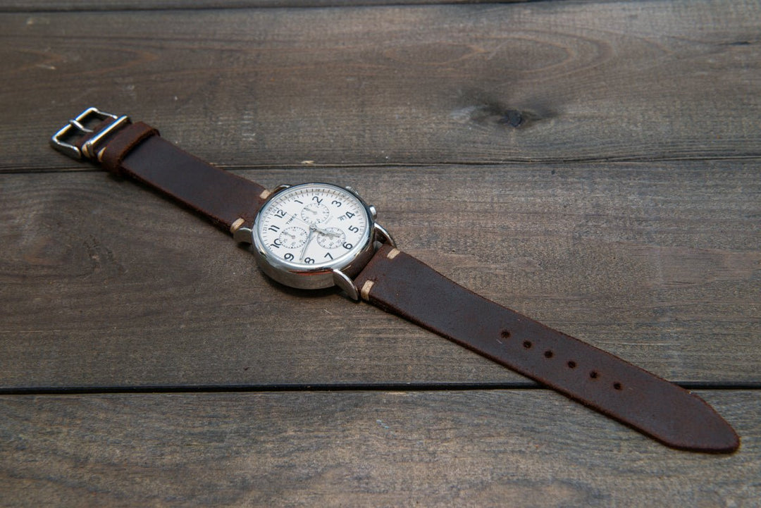 Watch strap, watch band, leather watch strap, leather watch band, finwatchstraps