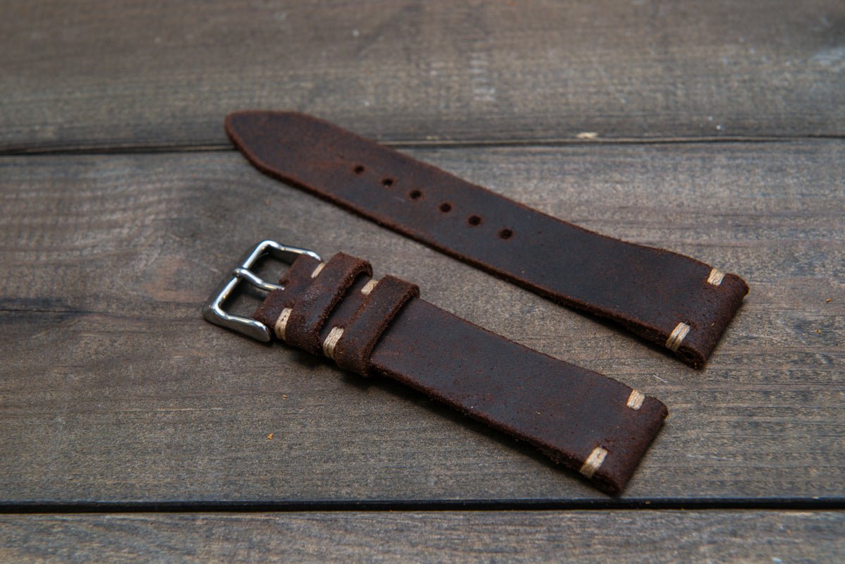 Watch strap, watch band, leather watch strap, leather watch band, finwatchstraps