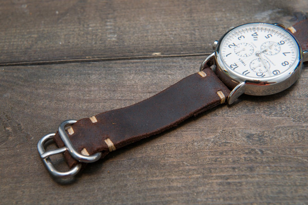 Watch strap, watch band, leather watch strap, leather watch band, finwatchstraps