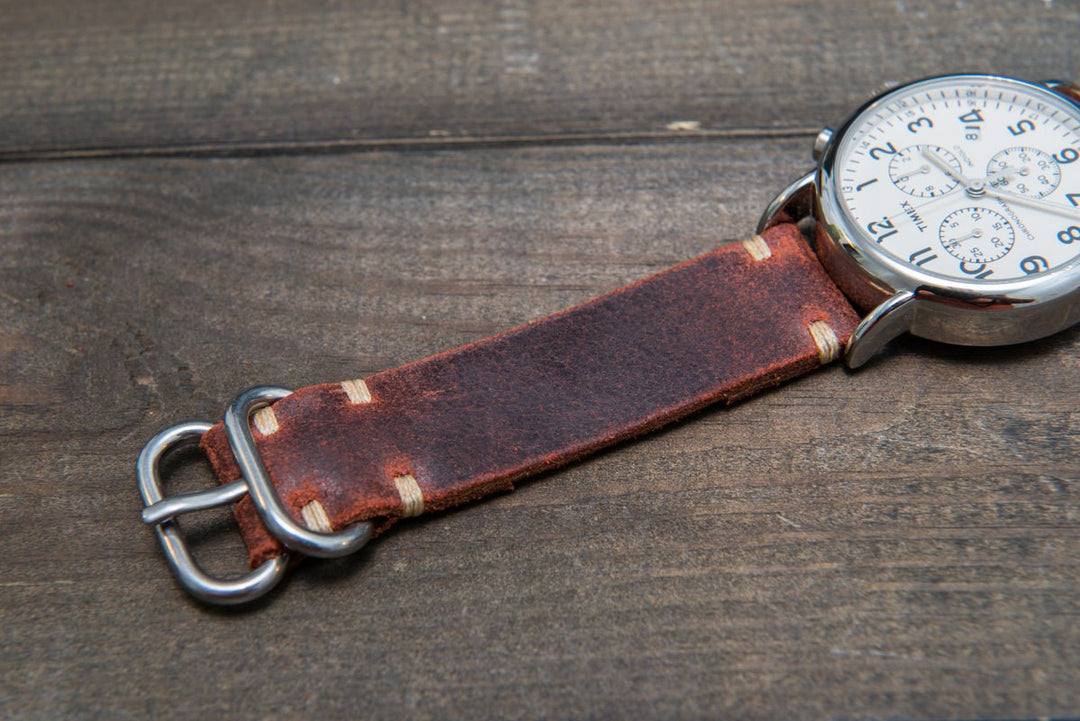 Watch strap, watch band, leather watch strap, leather watch band, finwatchstraps