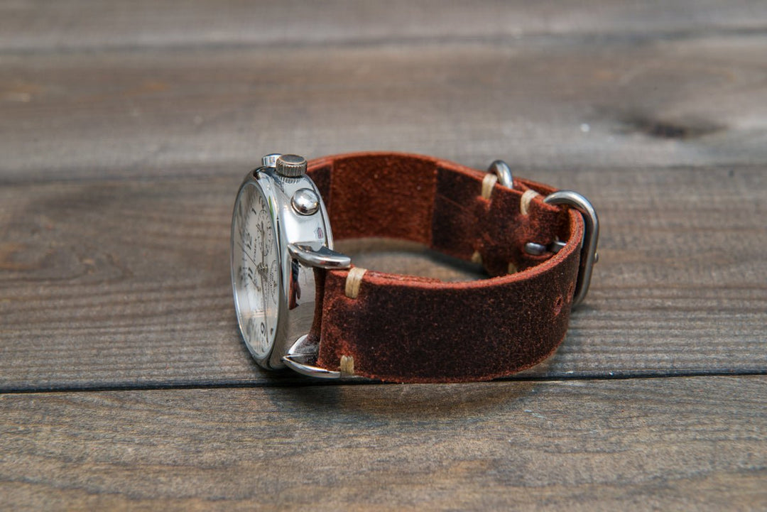 Watch strap, watch band, leather watch strap, leather watch band, finwatchstraps