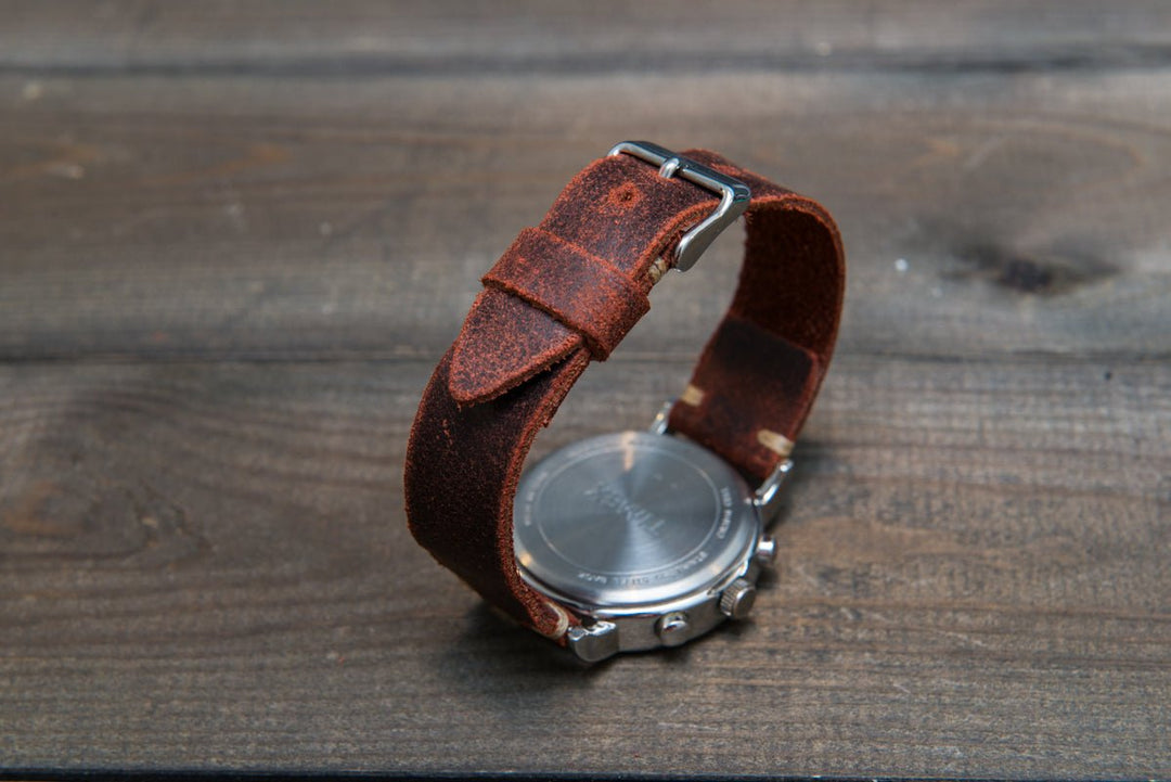 Watch strap, watch band, leather watch strap, leather watch band, finwatchstraps