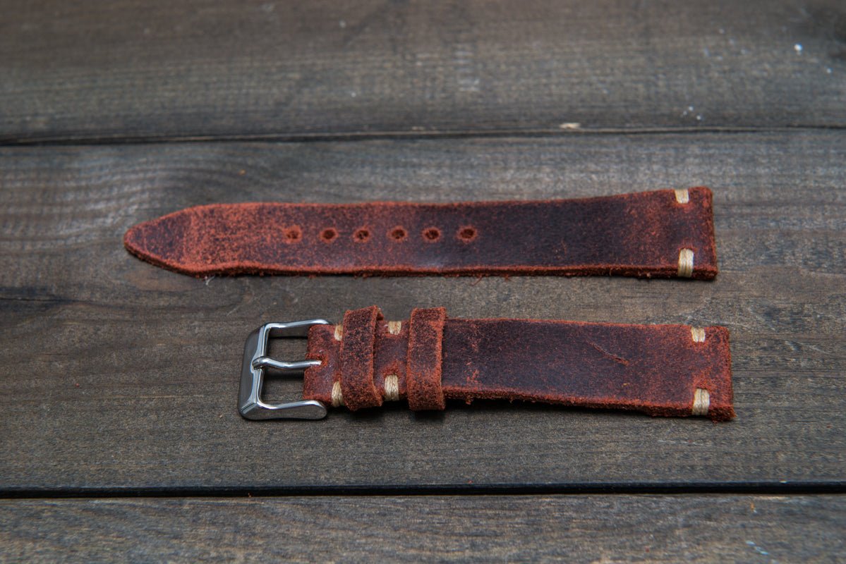 Watch strap, watch band, leather watch strap, leather watch band, finwatchstraps