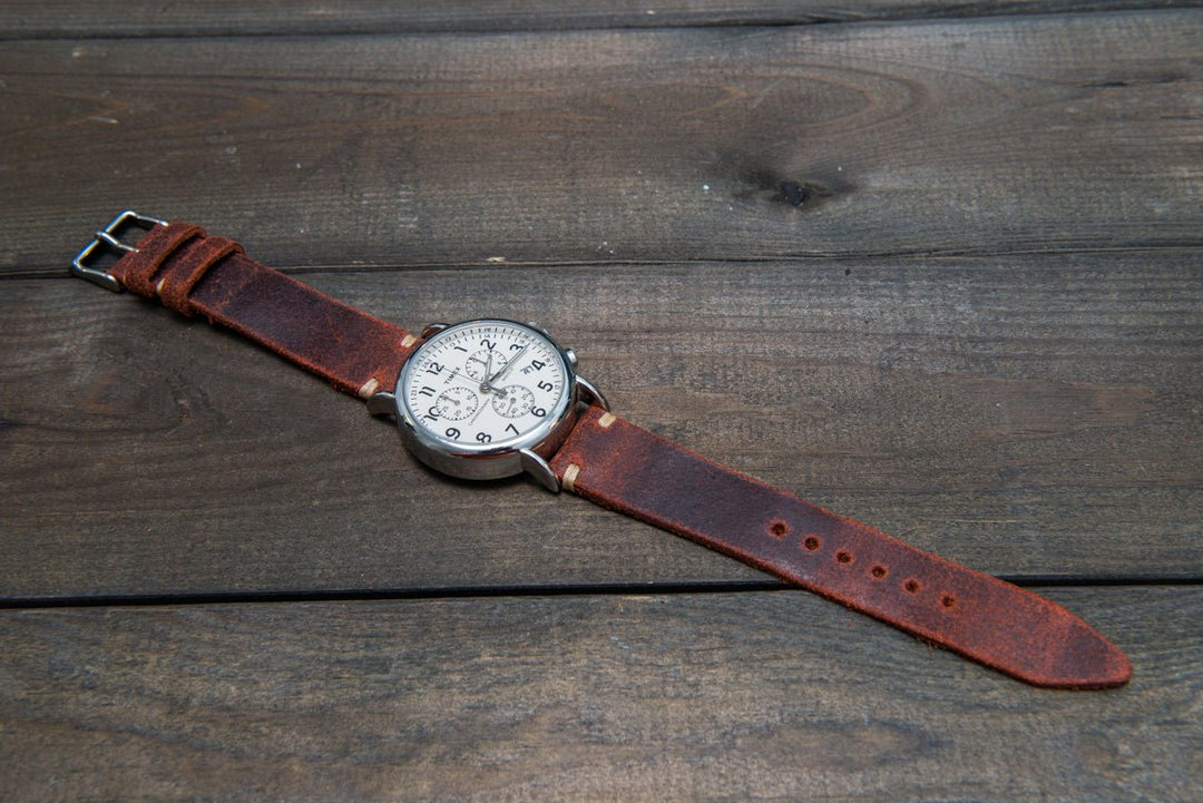 Watch strap, watch band, leather watch strap, leather watch band, finwatchstraps