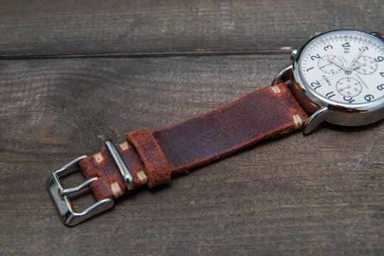 Watch strap, watch band, leather watch strap, leather watch band, finwatchstraps