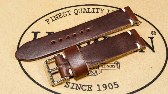 Watch strap, watch band, leather watch strap, leather watch band, finwatchstraps