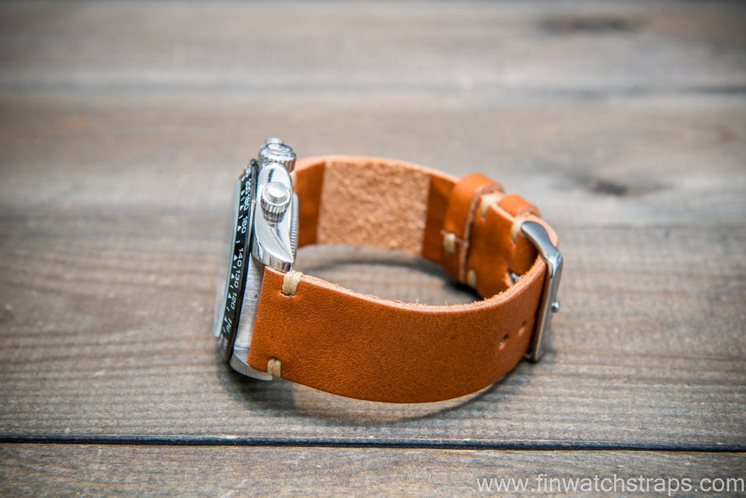 Watch strap, watch band, leather watch strap, leather watch band, finwatchstraps