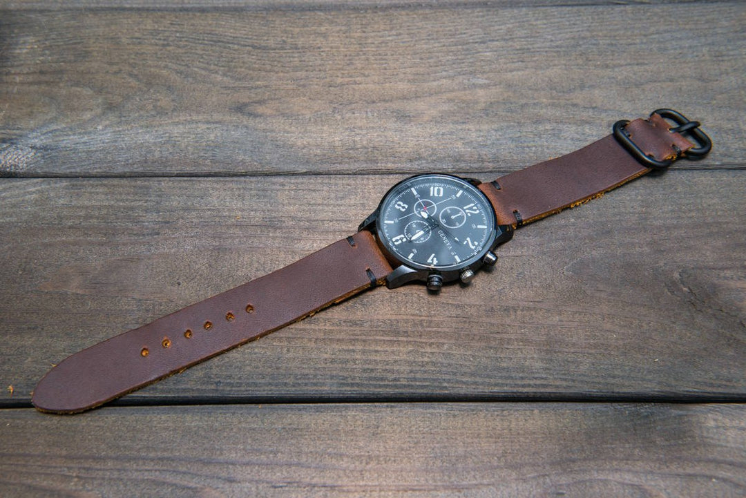 Watch strap, watch band, leather watch strap, leather watch band, finwatchstraps