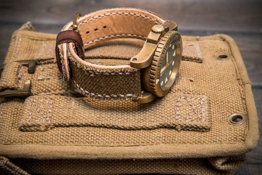 Watch strap, watch band, leather watch strap, leather watch band, finwatchstraps