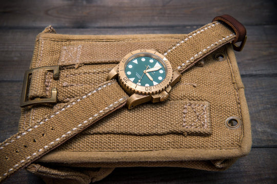 Watch strap, watch band, leather watch strap, leather watch band, finwatchstraps