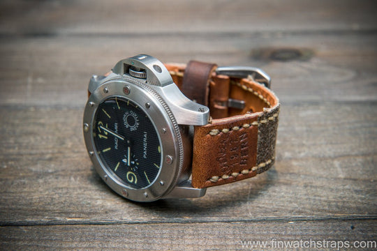 Watch strap, watch band, leather watch strap, leather watch band, finwatchstraps