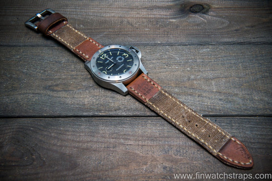 Watch strap, watch band, leather watch strap, leather watch band, finwatchstraps