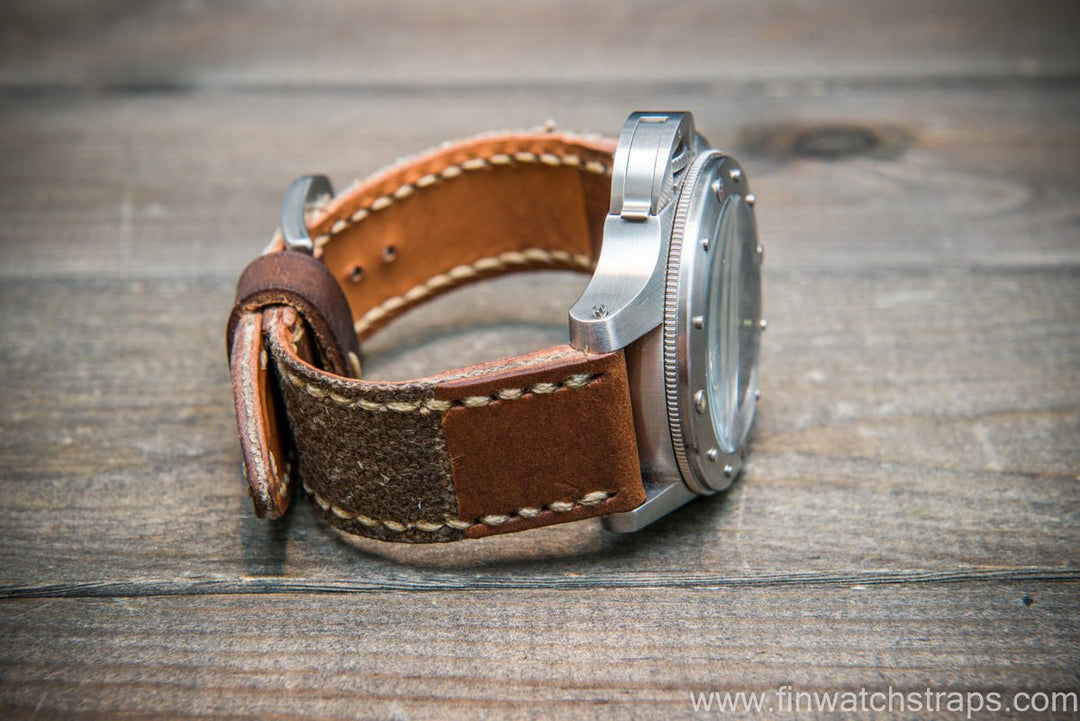 Watch strap, watch band, leather watch strap, leather watch band, finwatchstraps