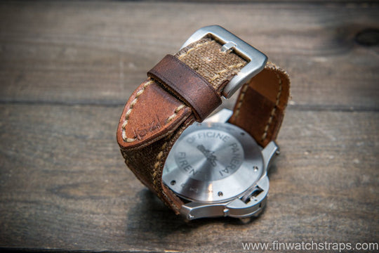 Watch strap, watch band, leather watch strap, leather watch band, finwatchstraps