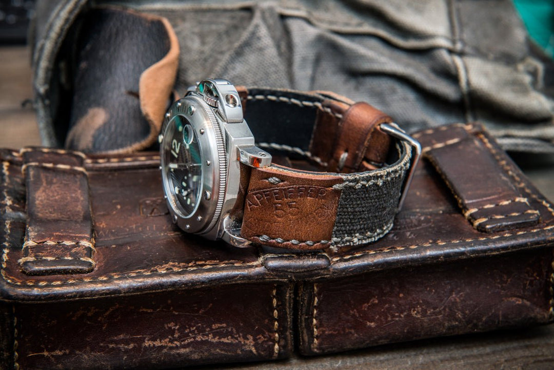 Watch strap, watch band, leather watch strap, leather watch band, finwatchstraps