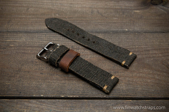 Watch strap, watch band, leather watch strap, leather watch band, finwatchstraps