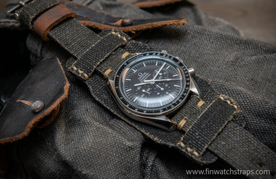 Watch strap, watch band, leather watch strap, leather watch band, finwatchstraps
