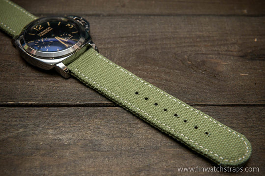 Watch strap, watch band, leather watch strap, leather watch band, finwatchstraps