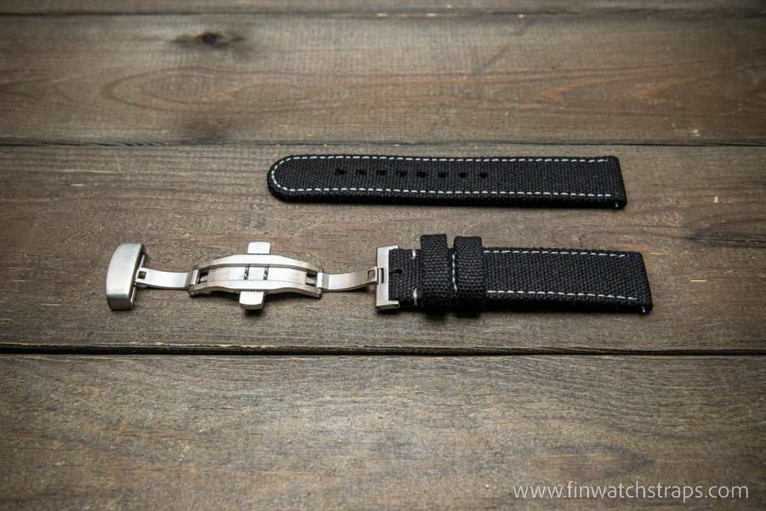 Watch strap, watch band, leather watch strap, leather watch band, finwatchstraps