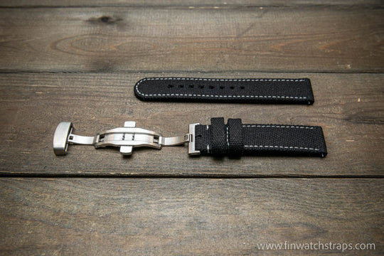 Watch strap, watch band, leather watch strap, leather watch band, finwatchstraps