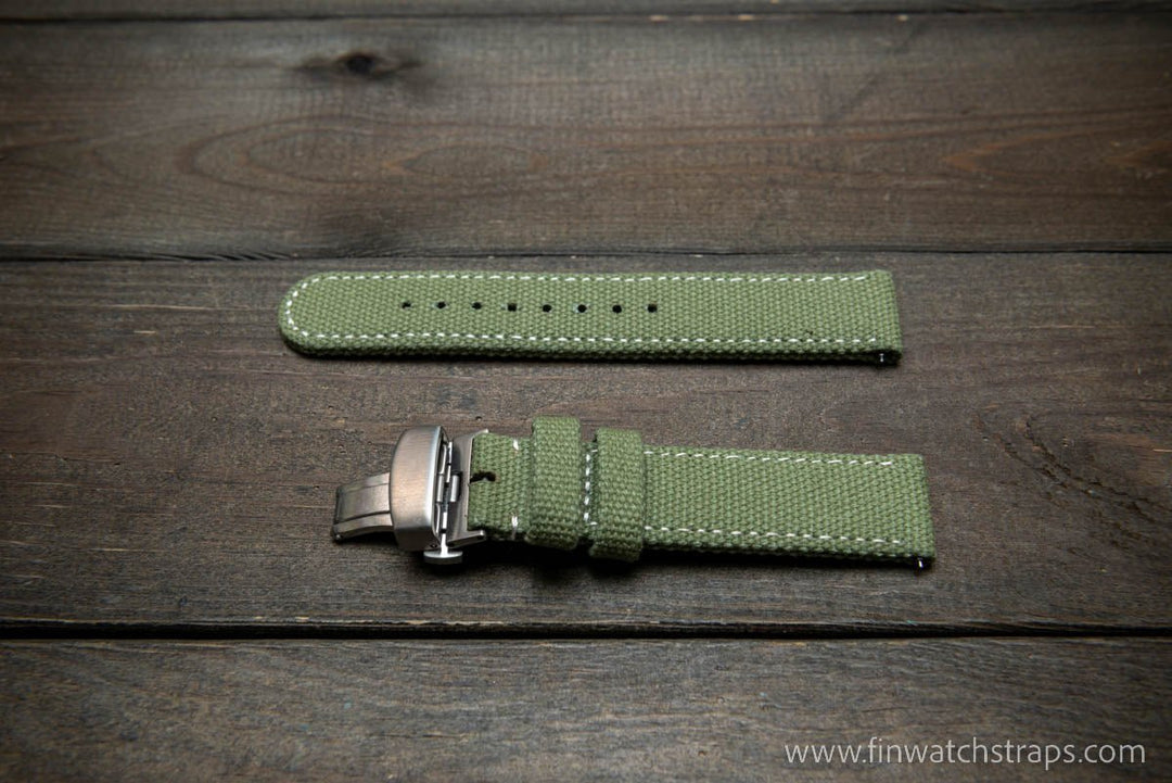 Watch strap, watch band, leather watch strap, leather watch band, finwatchstraps