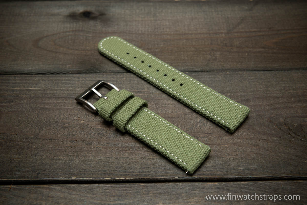 Watch strap, watch band, leather watch strap, leather watch band, finwatchstraps
