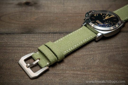 Watch strap, watch band, leather watch strap, leather watch band, finwatchstraps