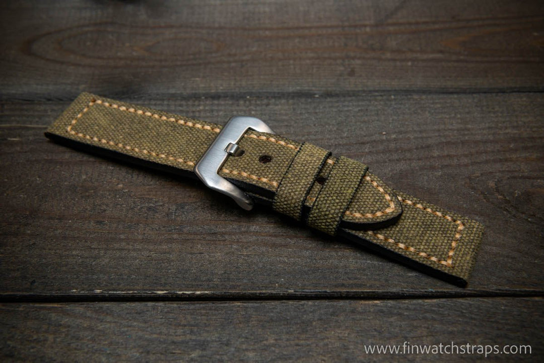 Watch strap, watch band, leather watch strap, leather watch band, finwatchstraps