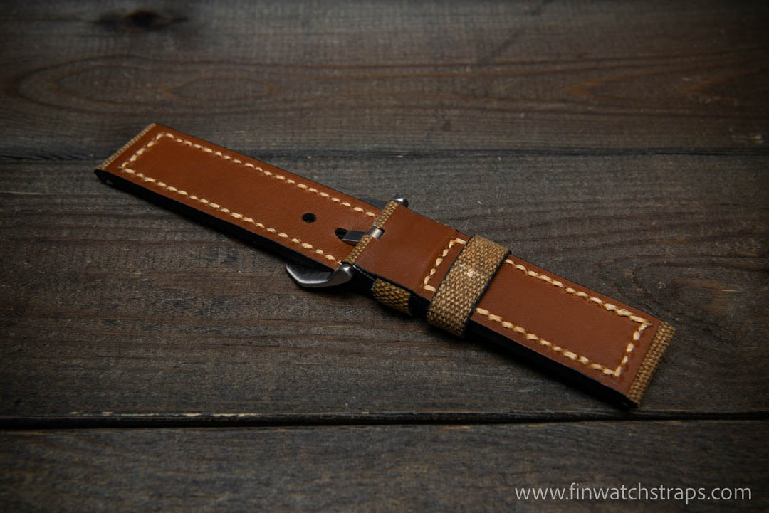 Watch strap, watch band, leather watch strap, leather watch band, finwatchstraps