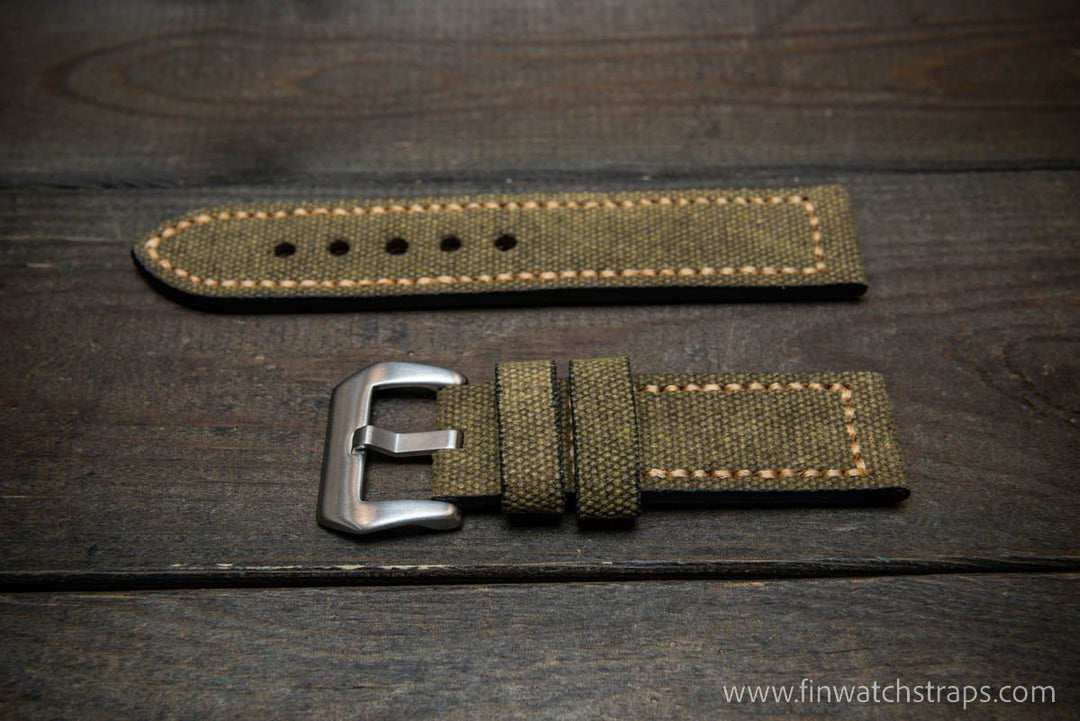 Watch strap, watch band, leather watch strap, leather watch band, finwatchstraps