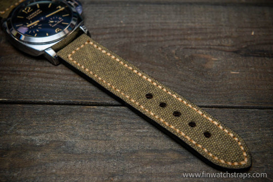 Watch strap, watch band, leather watch strap, leather watch band, finwatchstraps